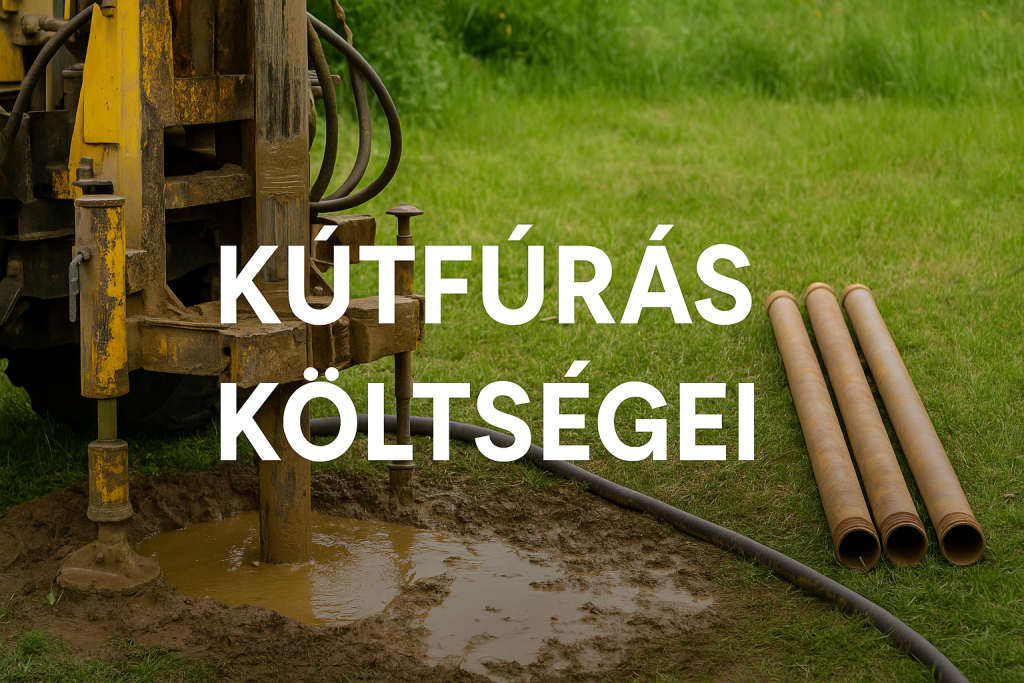 Kútfúrás költségei